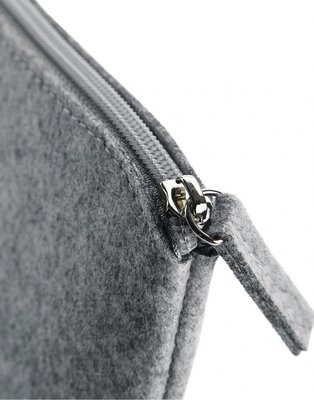 Accessoire buidel vilt grey melange