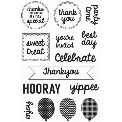 Kaisercraft - Pop! Treats clear stamp