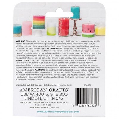 We R Memory Keepers Wick scents kitchen comfort