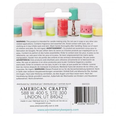 We R Memory Keepers Wick scents tropical vibes