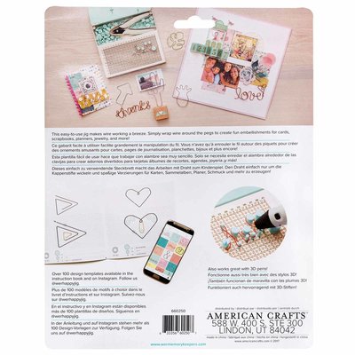 We R Memory Keepers Happy Jig Wire & Peg kit