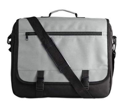 Schouder Tas Met Flap Grijs