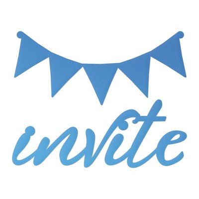 CC Invite Sentiment & Banner Mini Die